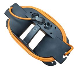 Удлинитель на каучуковой рамке Gigant Professional с/з КГ 3х2,5 4000Вт 3 розетки 10м 80052 