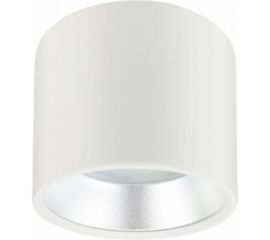 Накладной светильник ЭРА OL8 GX53 WH/SL Подсветка, под лампу Gx53, алюминий, цвет белый/серебро, 40/800 Б0048537 