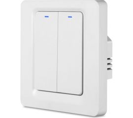 Умный двухкнопочный выключатель Roximo SWBTN01-2 