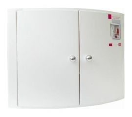 Шкафчик для ванной PRIMANOVA 32х43х17 см, белый, M-08401 