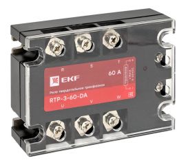 Твердотельное трехфазное реле EKF RTP-60-DA PROxima rtp-3-60-da 