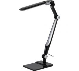 Настольный светодиодный светильник ЭРА NLED-497-12W-BK на струбцине и с основанием, черный Б0052771 