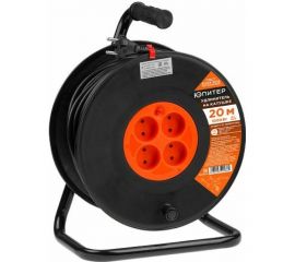Удлинитель на катушке ЮПИТЕР 20 м 4 розетки 3,5кВт JP8403-04 