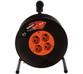 Удлинитель Gigant ПВС 2x1,5 30м на катушке 80070 