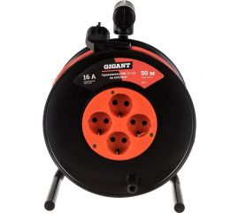 Удлинитель Gigant ПВС 2x1,5 50м на катушке 80071 
