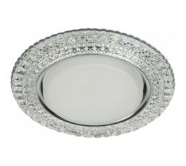 Светильник ЭРА DK LD26 SL/WH декор cо светодиодной подсветкой Gx53, прозрачный Б0029638 