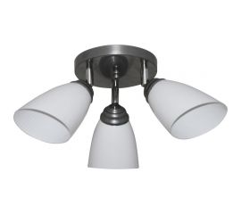 Светильник ЭЛЕТЕХ Сатурн 1317 хром (Плафон П0475) НПБ 01-3x60-176 Е27 ИУ 1005404614 