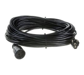 Силовой удлинитель Glanzen шнур штепсельное гнездо ПВС 2x1,5 30 м арт. ES-30-003 00-00006701 