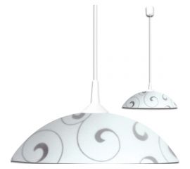 Светильник Элетех Марокко 360 НСБ 72-60 М50 матовый белый/шнур белый 1005251460 