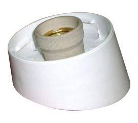 Светильник ЭЛЕТЕХ без стекла НББ 64-60-080 корпус наклонный белый с датчиком ГИ 1005100046 