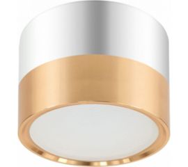 Накладной светильник-подсветка ЭРА OL7 GX53 GD/CH, под лампу Gx53, алюминий, цвет золото/хром, 40/1440 Б0048532 