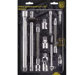 Набор удлинителей 1/2-1/4, 11шт Berger BG BG2093 