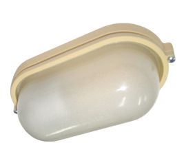 Светильник ЭЛЕТЕХ Терма 1401 Овал малый НББ 03-60-021 IP65 матовый, корпус бежевый ГИ 1005501016 