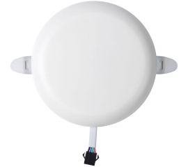 Светодиодная встраиваемая безрамочная панель Apeyron flp, 16вт=12вт+4вт, 1360лм, 4000к, ip20, ф120x21мм, круг, 3 режима, регулировка ф55-105мм/ 06-106 