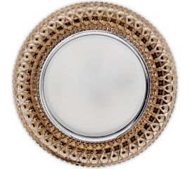 Встраиваемый светильник Smartbuy под лампу GX53 с LED подсветкой шампань SBL-06CHM2-GX53 