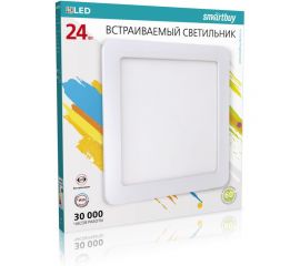Встраиваемый светильник Smartbuy LED DL Square-24w/6500K/IP20 SBL-DLSq-24-65K 