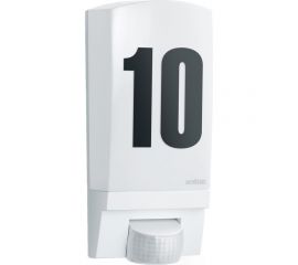 Уличный светильник с датчиком движения Steinel L 1 IP54 white policarbonat matt E27 1х60 Вт 650513 