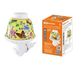 Ночник-аромалампа TDM ""Махаон"" керамический, с выключателем, Е12, 7 Вт, 220 В SQ0357-0034 