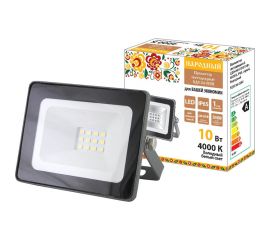 Светодиодный прожектор TDM СДО-04-010Н 10 Вт, 4000 К, IP65, серый, Народный SQ0336-0280 