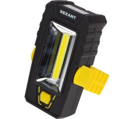 Светодиодный фонарь REXANT cob+led дальний и ближний свет, с подставкой, магнитом и крюком 75-7841 