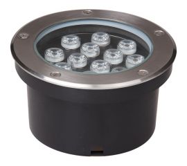 Светильник Jazzway PGR R180 12w 4000K 30гр Сhrome грунтовый встраиваемый IP67 5006560A 