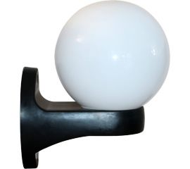 Светильник ЭЛЕТЕХ Шар 160 НБУ 06-40-01 опал IP44/корпус черный 1030480467 