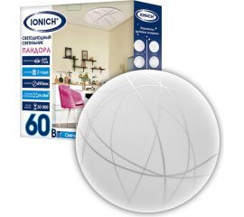 Светодиодный декоративный светильник IONICH Пандора серия 2220, 60 Вт 4200 Лм 230 В 6500 К 490 мм IP20 1765 