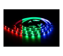 Светодиодная лента OGM 12В, 7,2Вт/м, smd5050, 30д/м, ip20, подложка 10мм, 5м, rgb. / LSE-280 