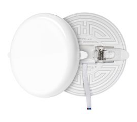 Светодиодная встраиваемая безрамочная панель Apeyron flp, 16вт=12вт+4вт, 1360лм, 6500к, ip20, ф120x21мм, круг, 3 режима, регулировка ф55-105мм/ 06-107 