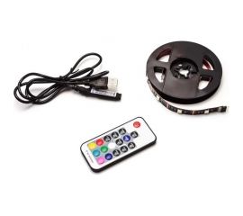 ТВ-подсветка Apeyron, комплект светодиодной ленты 5В, 14,4 Вт/м, RGB 10-69 