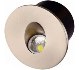 Встраиваемый светодиодный светильник HOROZ ELECTRIC 079-002-0003 3W, матовый хром, 185-264V, YAKUT HRZ33002993 