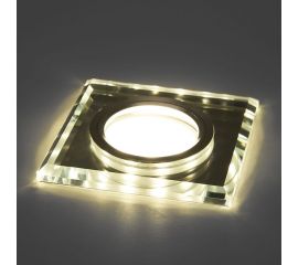 Встраиваемый потолочный светильник FERON с белой LED подсветкой CD8150 MR16 G5.3 белый 41910 
