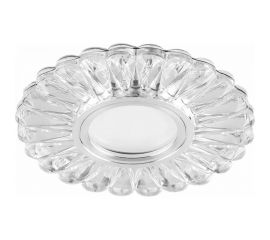 Встраиваемый потолочный светильник FERON со светодиод подсветкой, белый, хром, CD901 28844 