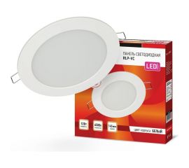 Светодиодная круглая панель IN HOME RLP-VC 12Вт 230В 6500К 960Лм 145мм белая IP40 4690612024530 