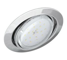 Встраиваемый поворотный светильник IN HOME GX53R-RT-C металл под лампу GX53 230B хром 4690612024370 