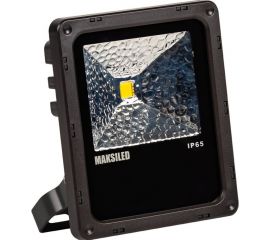 Светодиодный прожектор MAKSILED 10Вт, 900лм, IP65, 4000~5000К, черный, 179х133х57мм ML-FL-FIN-10W 