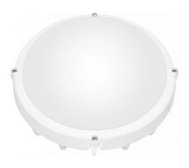 Влагозащищенный светильник Navigator 94 827 NBL-R1-8-4K-WH-IP65-LED НПП 1301 белый круг 94827 