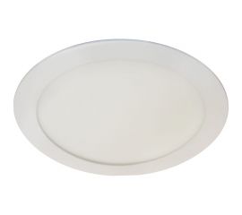 Встраиваемый круглый даунлайт с драйвером Ecola LED downlight 15W 220V 4200K 195x20 DRRV15ELC 