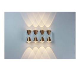 Садово-парковый светильник Apeyron светодиодный, декоративный, настенный, 8Вт, 620Лм, 3000К, IP54,белый 31-02 