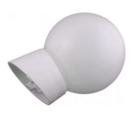 Светильник APEYRON НББ-60 шар, пластик, белый, косое основание 