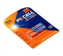 Щелочной/алкалиновый элемент питания PKCELL LR03-2B тип - AAA 2 шт в блистереLR03-2B 