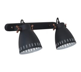 Настенный светильник Camelion WML-428-2 С02 чёрный, New York, 2хE27, 40Вт, 230В, металл 13062 