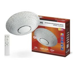 Светодиодный светильник IN HOME COMFORT CRYSTAL 55Вт 230В 3000-6500K 4400Лм 400x100мм пульт ДУ 4690612034898 