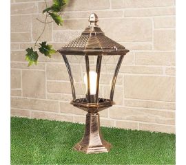 Садово-парковый светильник Elektrostandard Virgo S GLXT-1450S / черное золото a031927 