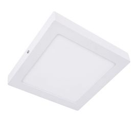Накладной квадратный даунлайт с драйвером Ecola LED downlight 18W 220V 4200K 210x210x32 DSSV18ELC 