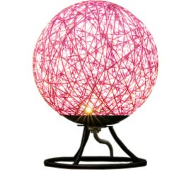 Светодиодный ночник из ротанга APEYRON 220В, 2Вт, 6 диодов, 3200K, 200Лм, розовый 12-84 