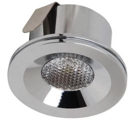 Светодиодный светильник направленного света HOROZ ELECTRIC 016-004-0003 HL666L 3W, матовый хром, 4200K, 220-240V, MIRANDA HRZ00002405 