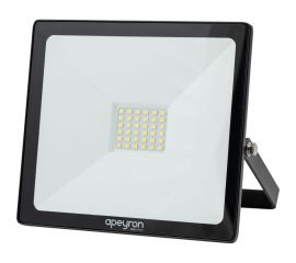 Светодиодный прожектор LED Apeyron 50Вт, 6500К, 4000 лм, IP65, smd, 171х151х25мм, черный / 05-40 