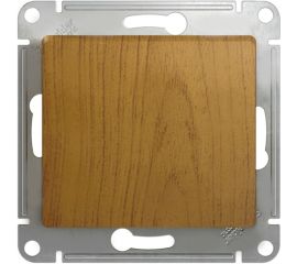 1-клавишный выключатель Schneider Electric GLOSSA 10АХ, ДЕРЕВО ДУБ GSL000511 
