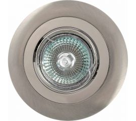 Встраиваемый светильник De Fran MR16 сатин-никель+никель, FT 140AK SNN 